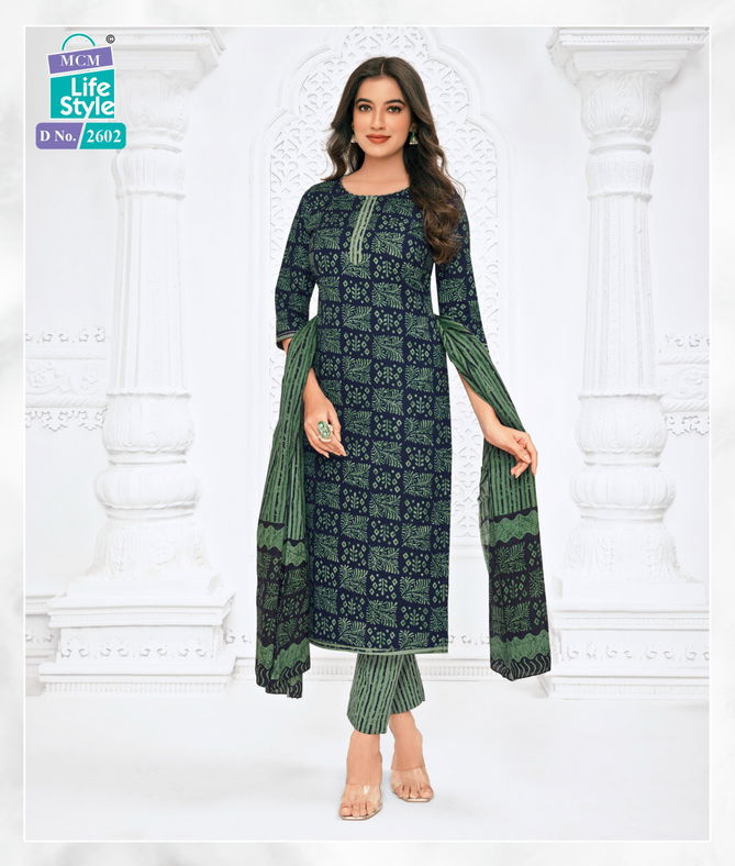 Priyalaxmi Vol 26 By Mcm Printed Cotton Dress Material
